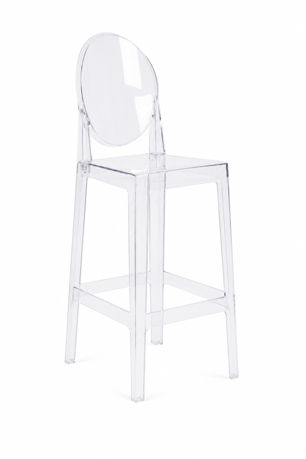 Clear Ghost Stool