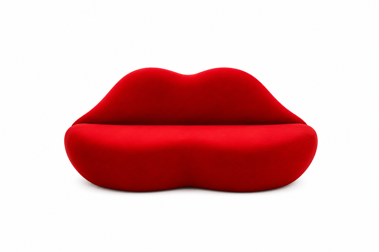 Lip Sofa-Red