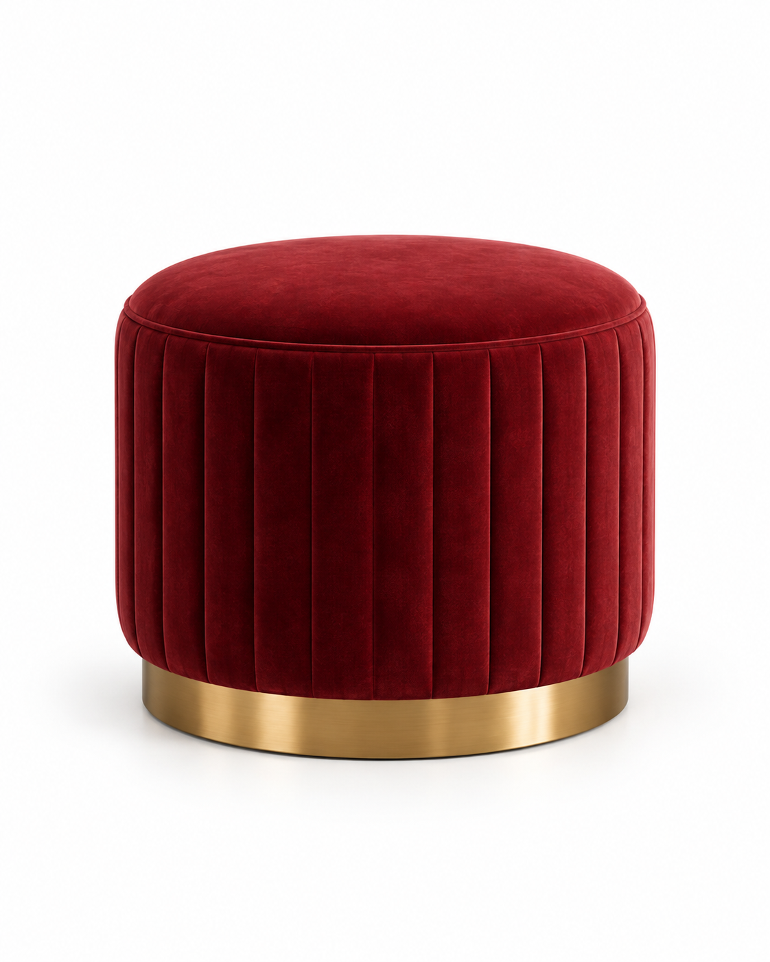 Crimson Ottoman