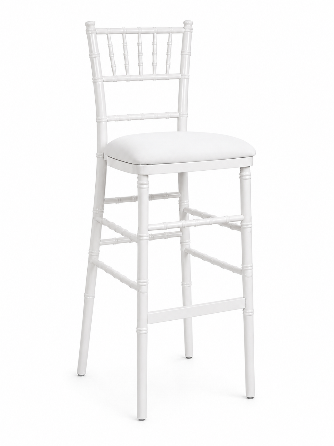Chiavari White Stool