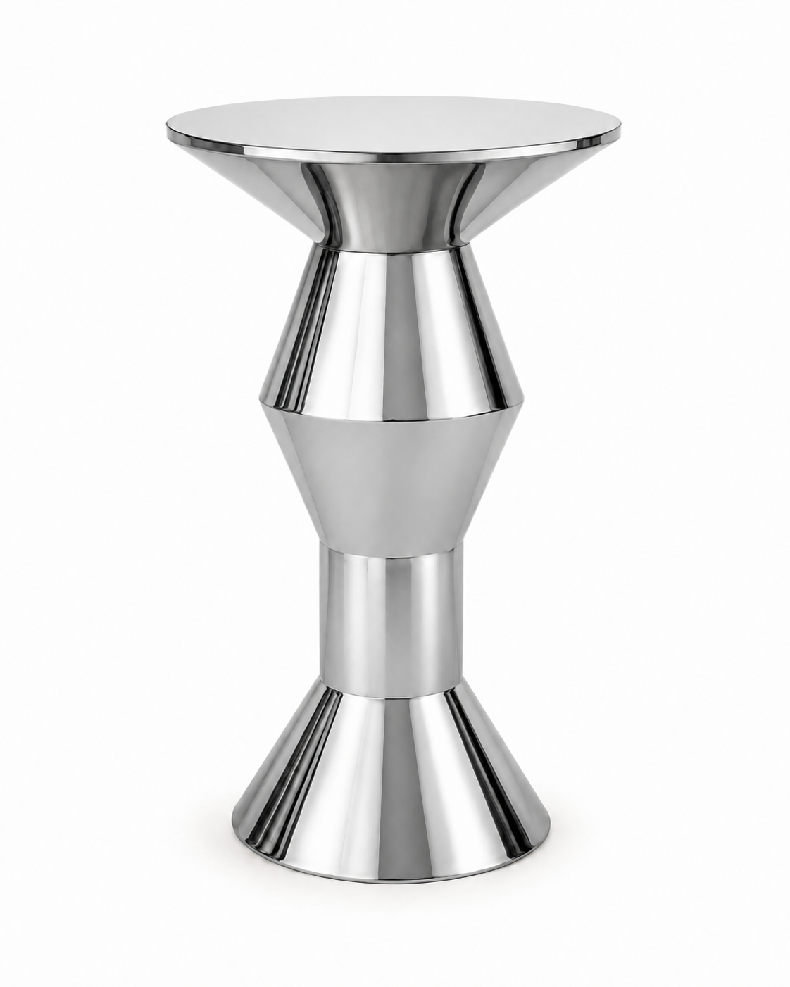 Milano Silver Cocktail Table