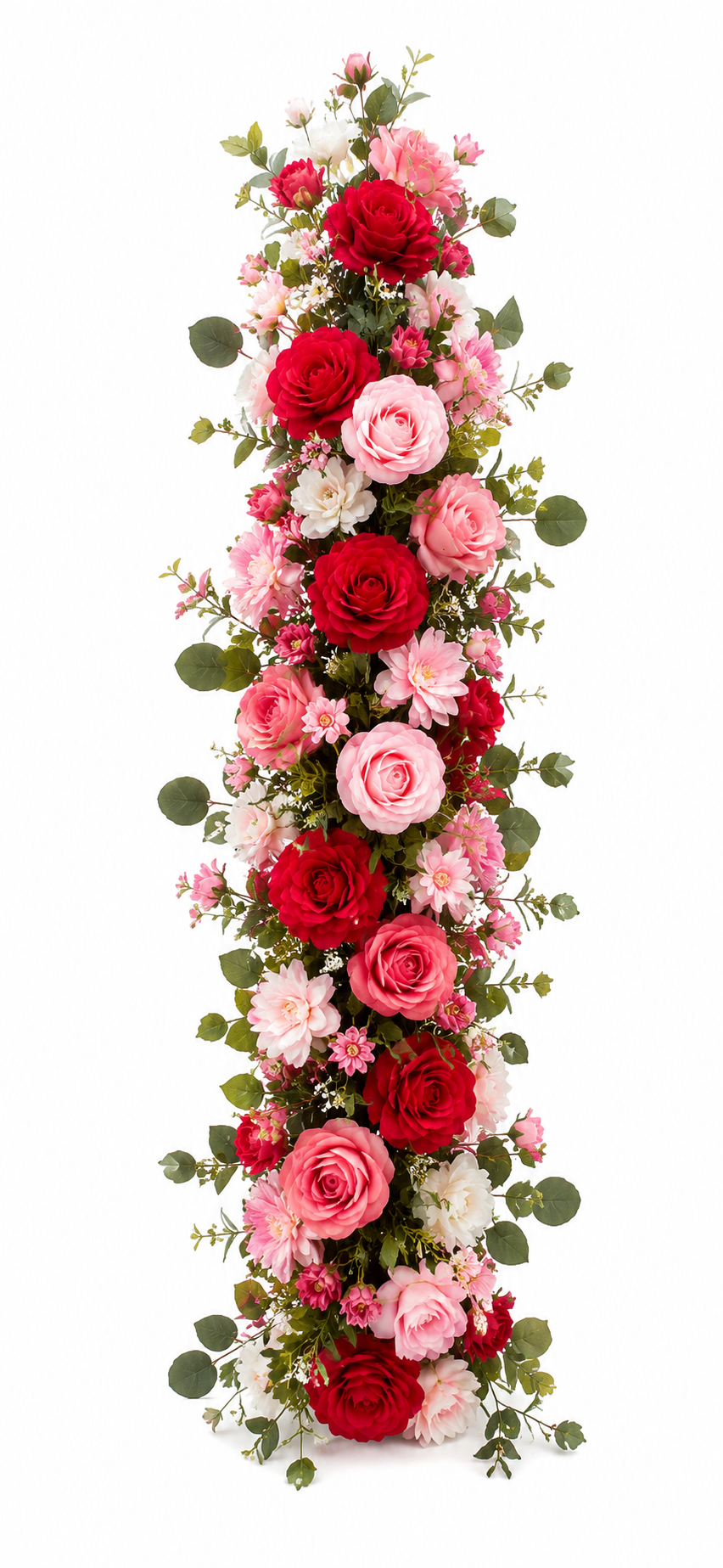 6’ Red Flowers