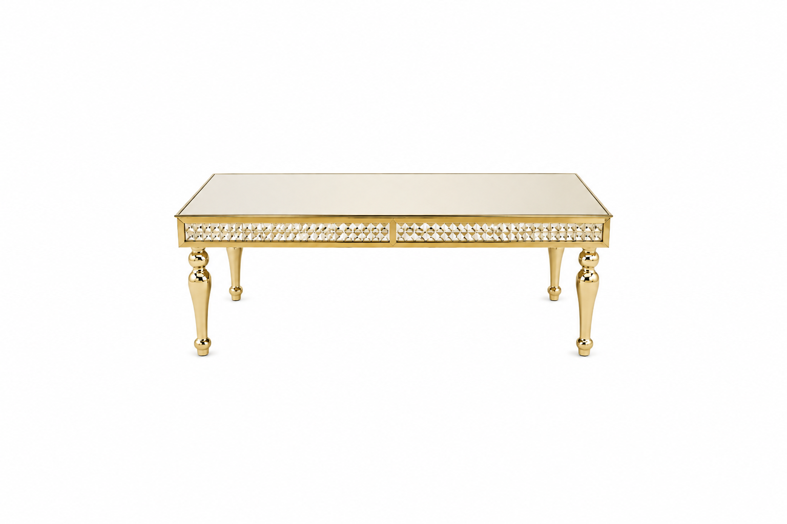 Gold Mirrored Table