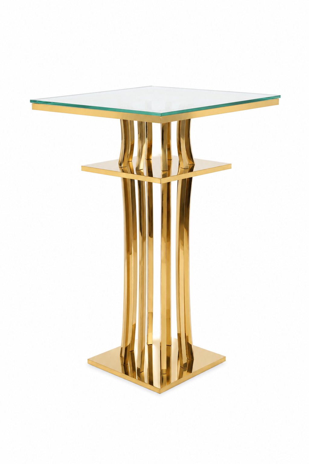 Gold Prism Table