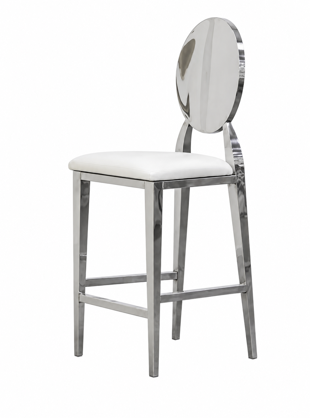 Paris Silver Stool