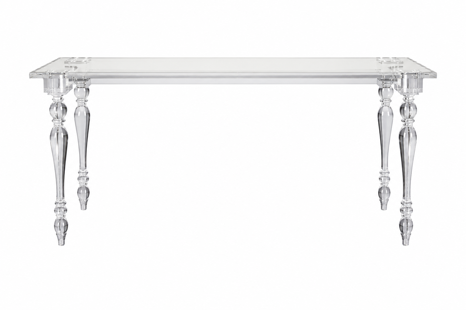 Maison Clear Consola Table