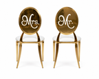 Mr & Mrs Chairs